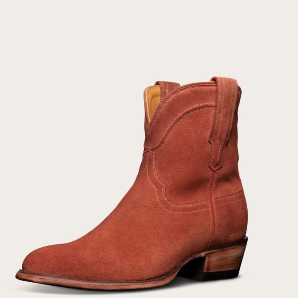 🌵Tecovas “The Lucy” Suede Ankle Boots – Desert Rose🌵 - Picture 2 of 8